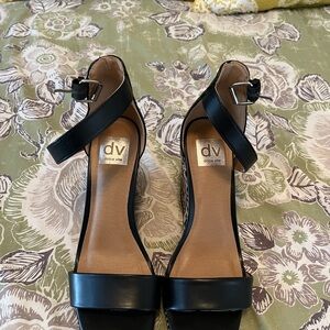DV by Dolce Vita Black Heeled Sandals